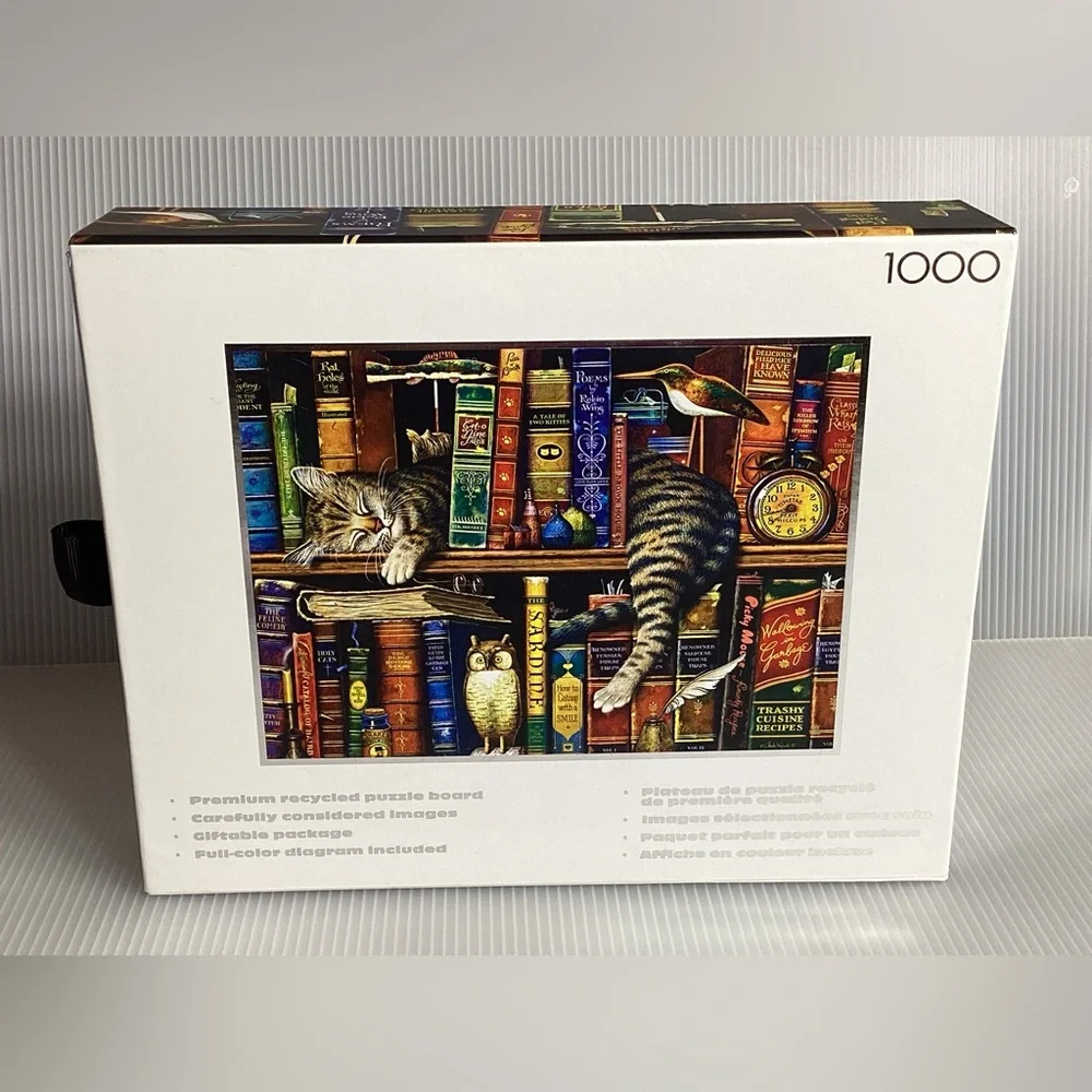 1000 Piece Frederick the Literate Jigsaw Puzzle by Charles Wysocki+Buffalo Games